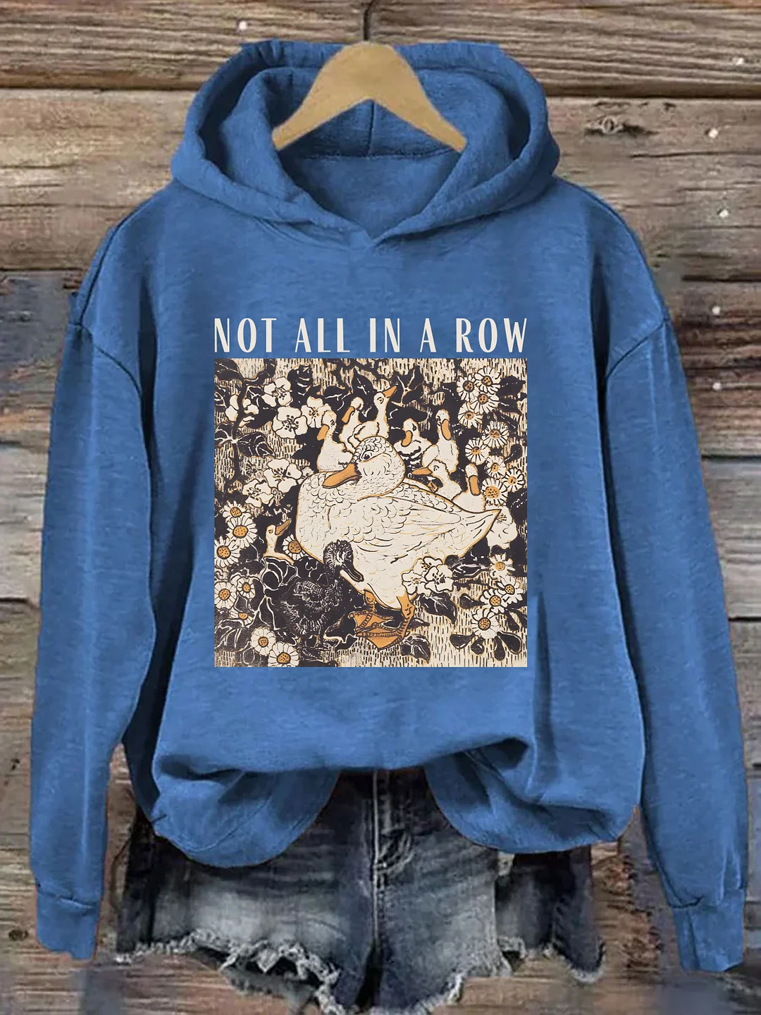 Ducks Not In A Row Hoodie