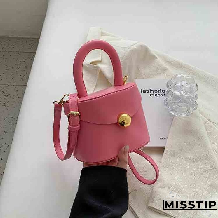 Summer Crossbody Bags Ladies Bucket PU Shoulder