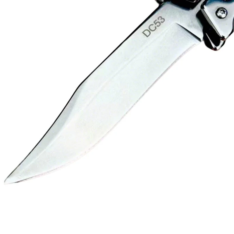 Full-Steel Mechanical Folding Knife - EDC Gadget