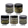 Solar Powered Deck Step Stair Lights Mandalas Theme Waterproof Fence Light Decorative Mandalas Lights for Garden Post Patio Backyard Yard Decor