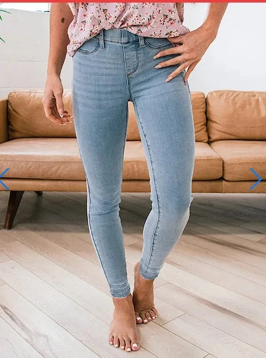 👖Tummy Control Pull On Skinny Jeans (Buy 2 Free Shipping)
