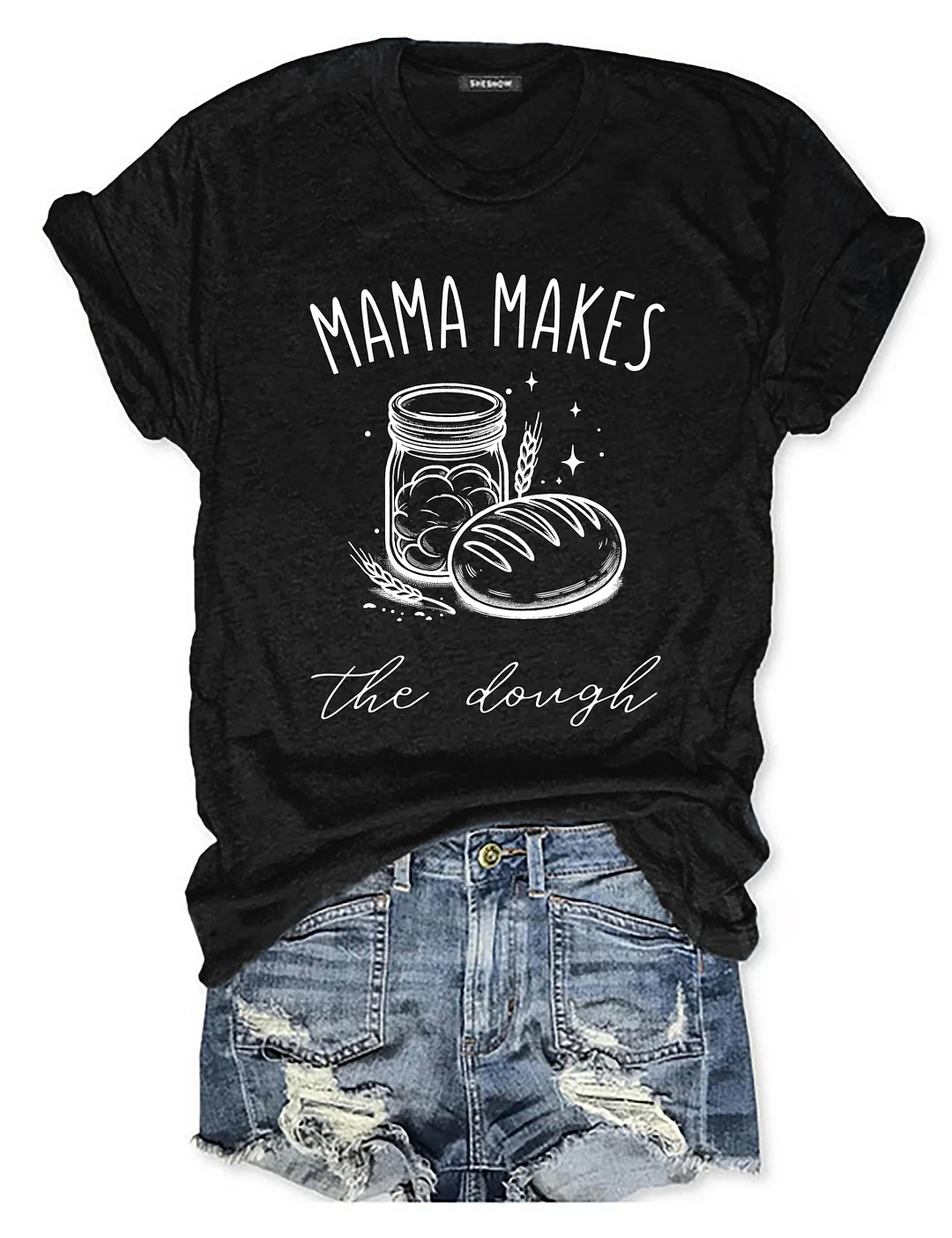 Mama Makes The Dough Bread T-shirt