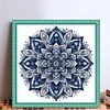 (US Only)Full Embroidery cotton Thread 11CT Printed Porcelain Cross Stitch Kit40x40cm