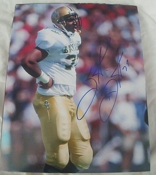 SANTANA DOTSON BAYLOR BEARS SIGNED AUTOGRAPHED 8X10 Photo Poster painting W/COA