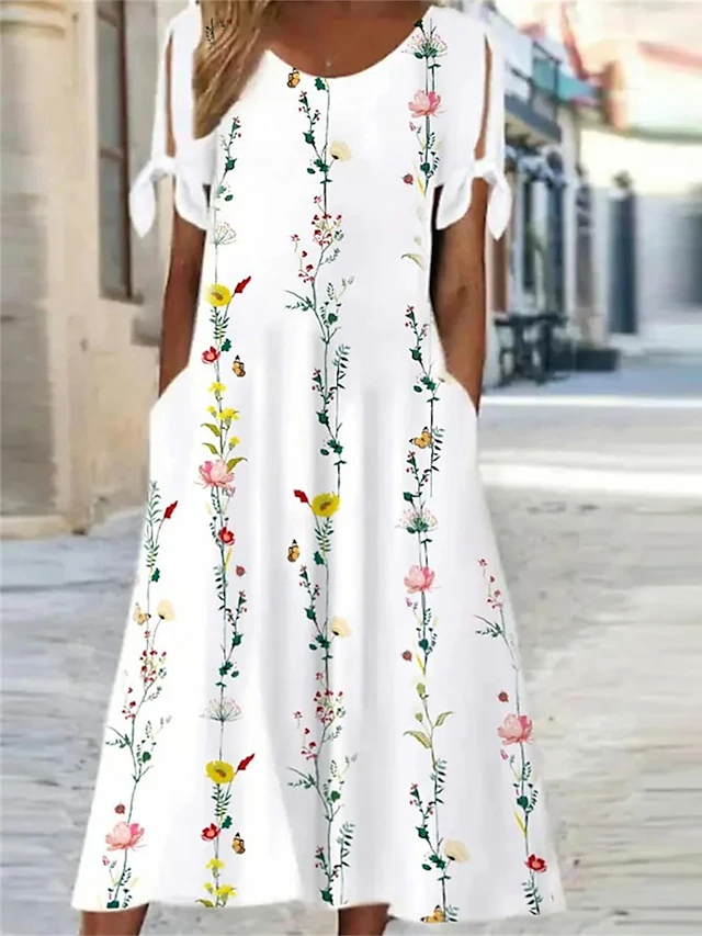 Women's Casual A Line Dress