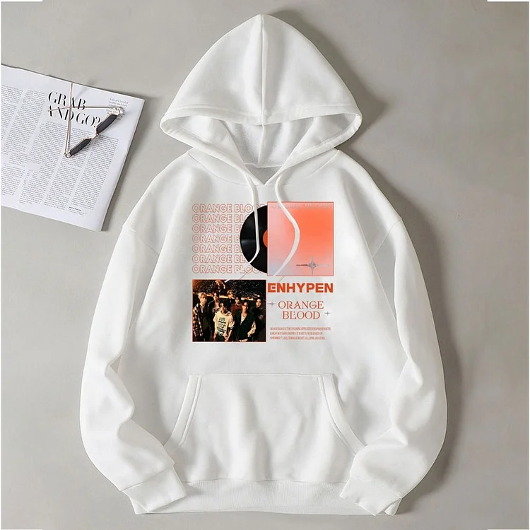 Blood orange outlet hoodie