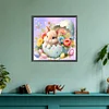 Diamond Painting -DIY Round Drill Rabbit In Egg