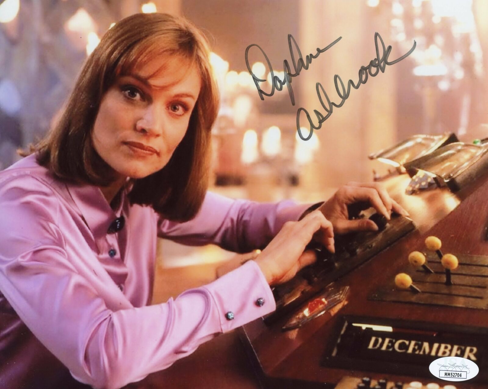 Daphne Ashbrook Grace Holloway Doctor Who 8x10 Photo Poster painting Signed Autograph JSA COA