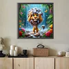(US Only)Diamond Painting - Full Round Drill - Lion (Canvas|40*40cm)