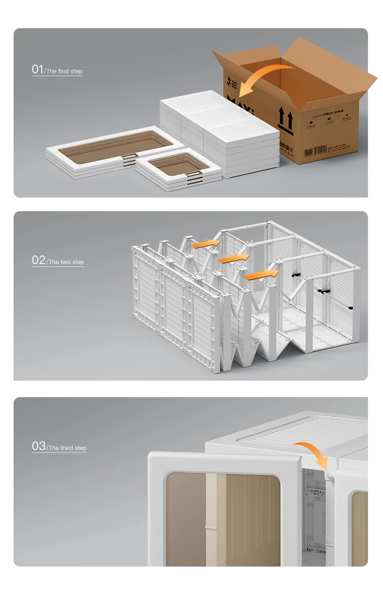 Smart foldable wardrobe