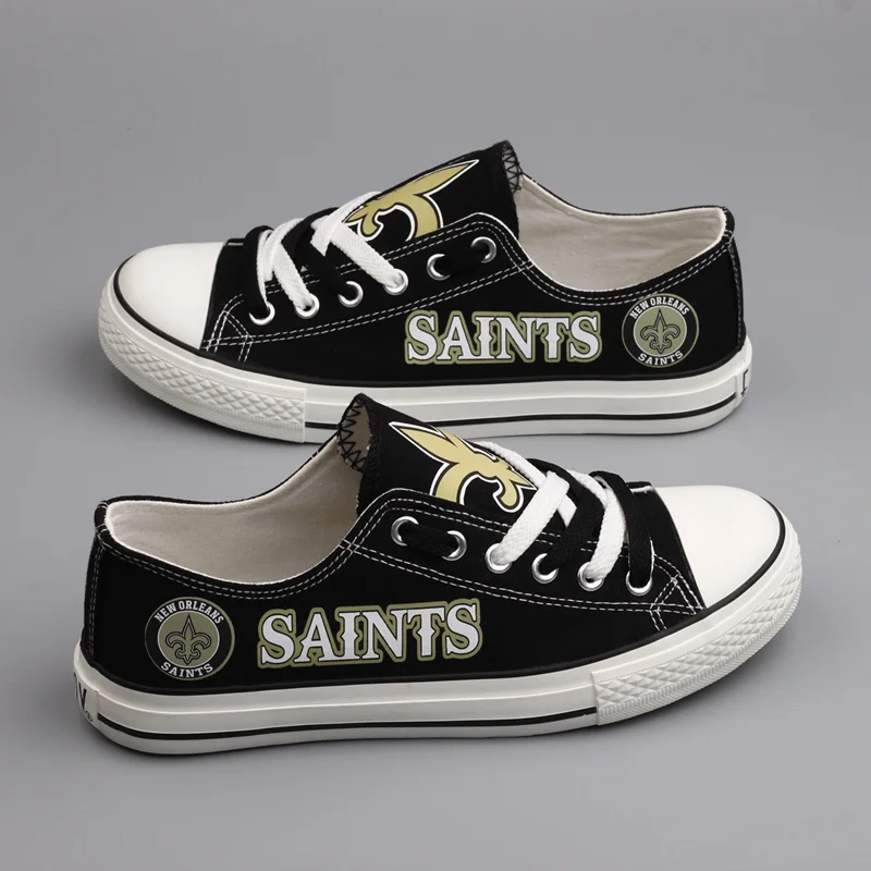 Casual printed low-top canvas shoes unisex