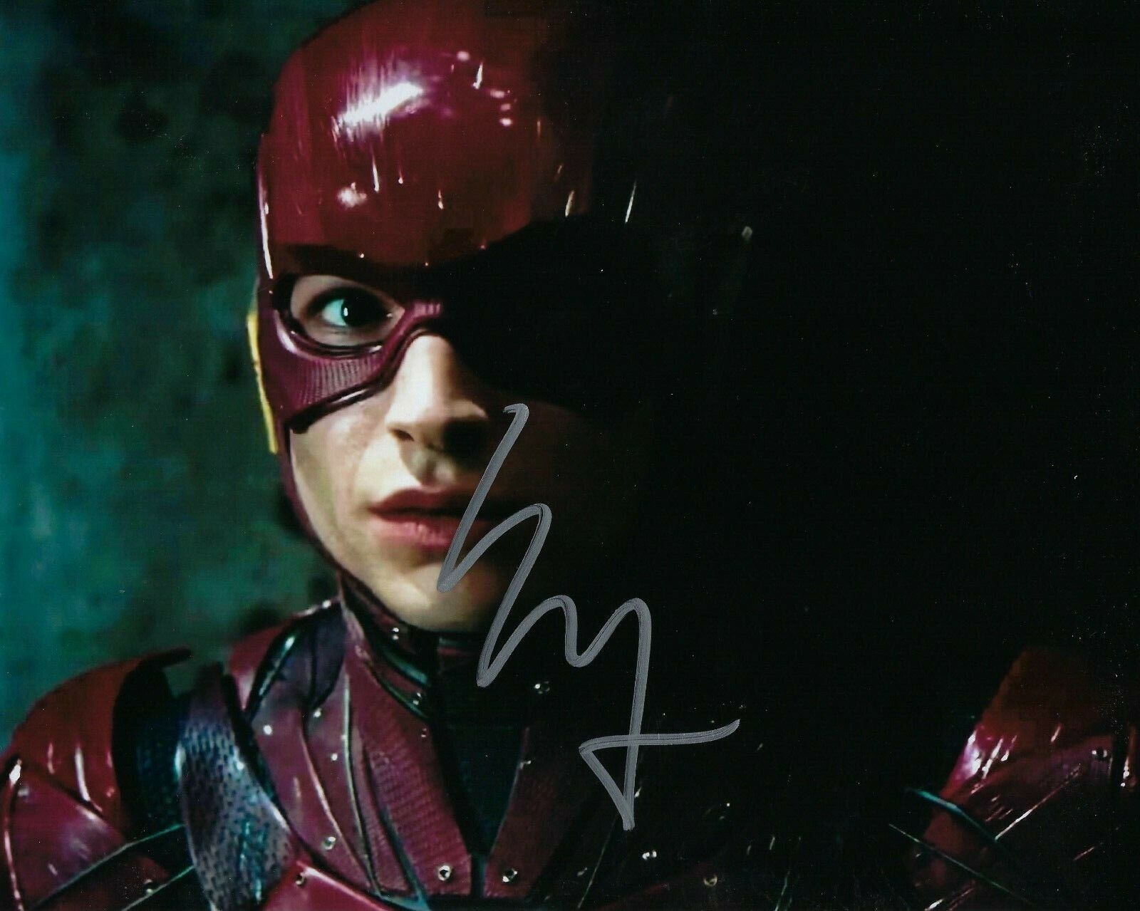 GFA Justice League The Flash * EZRA MILLER * Signed 8x10 Photo Poster painting PROOF E6 COA