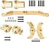 AMK 1/18 RC Brass Front Axle Part 4-in-1 TRX-4M Counterweight Set