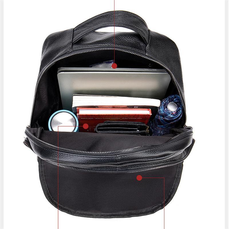 Mens Large Capacity Travelling School Backpacks With USB Charging Port