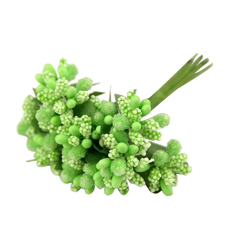 144pcs/lot Artificial Stamens flowers for handicrafts home accessories scrapbooking DIY wreath Crafts Candy Gift box decoration