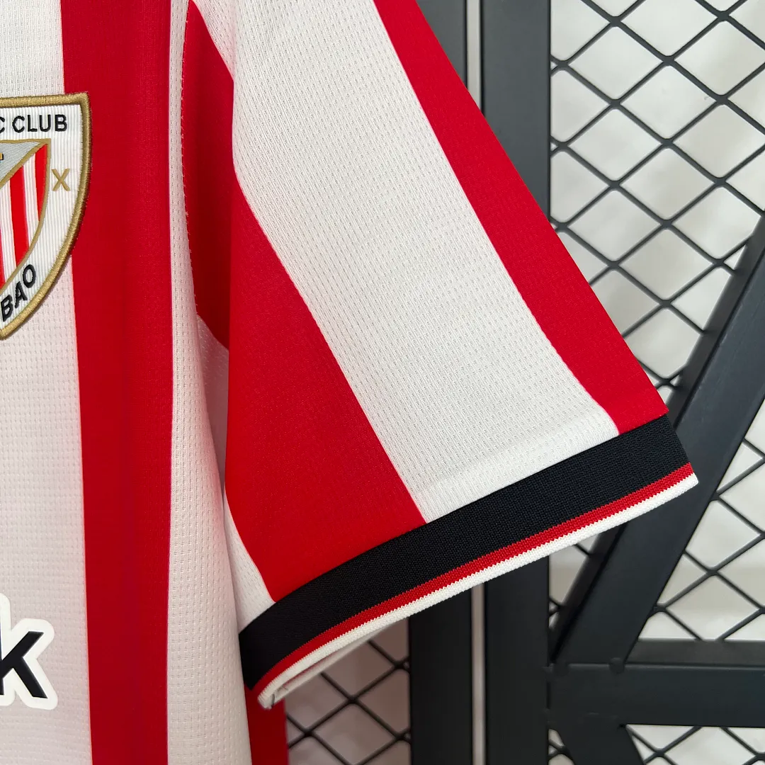 25/26 Athletic Bilbao Home Football Shirt Thai Quality