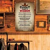 Cowboy Words Of Wisdom - Metal Tin Signs(8*12Inch/12*16Inch)