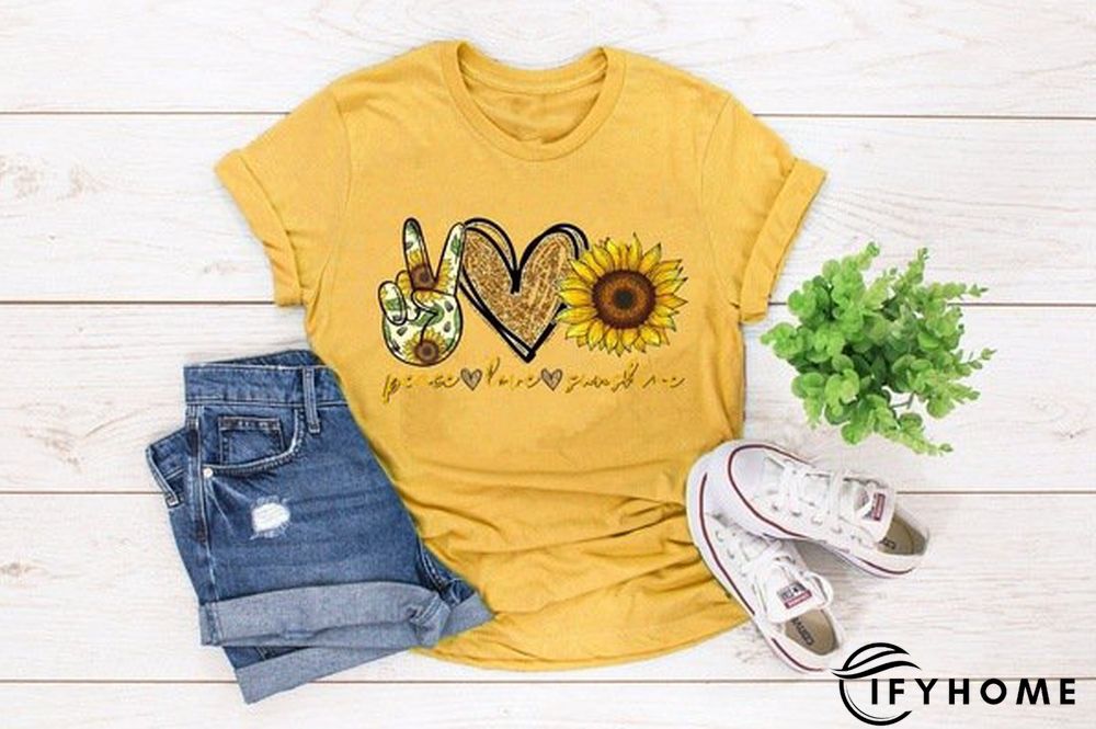 Casual Fit Crew Neck T-shirt | IFYHOME