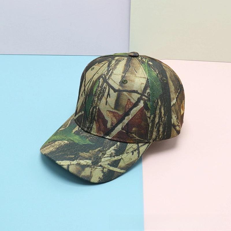 Summer Baseball Cap Men’s Outdoor Travel Sun Hat Women Camouflage Duck Tongue Hat Spring And Autumn Fishing Hat