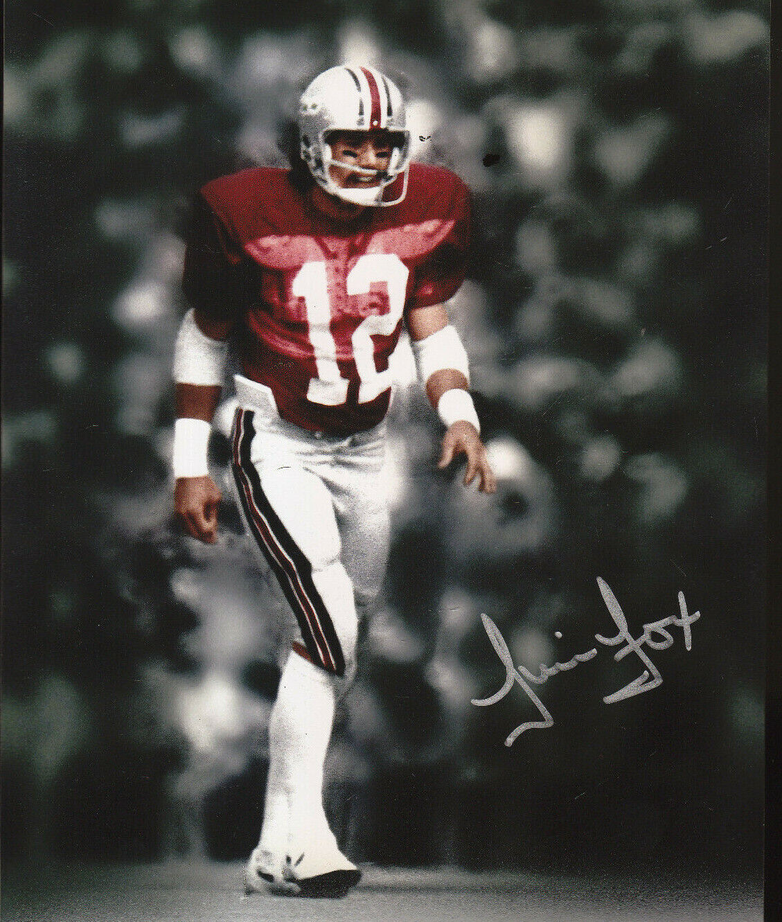 TIM FOX AUTOGRAPH SIGNED 8X10 Photo Poster painting COA OHIO STATE PATRIOTS