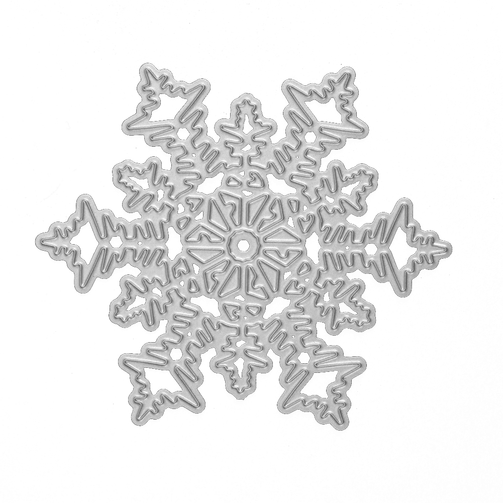 

Three-pointed Snowflake Cutting Dies Stencils Scrapbook Embossing DIY Craft-155928, 501 Original