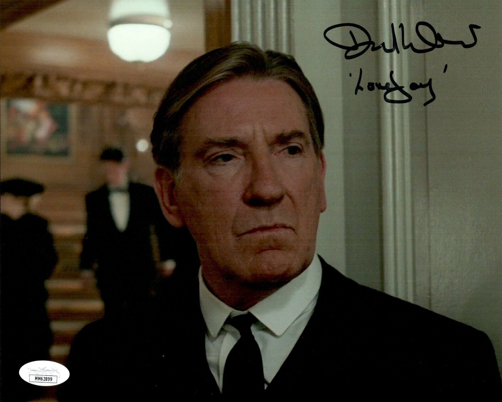 DAVID WARNER Signed Spicer Lovejoy TITANIC 8x10 Photo Poster painting JSA COA Cert