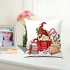 Christmas Gnome-11CT Stamped Cross Stitch Pillowcase 45*45cm/17.72*17.72in