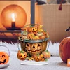 2D flache Halloween Kürbis Druck DIY Diamond Malerei Desktop Ornamente Dekor Kit