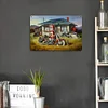 Old Man Motorbike - Vintage Metal Signs - 20*30cm/30*40cm - Farm