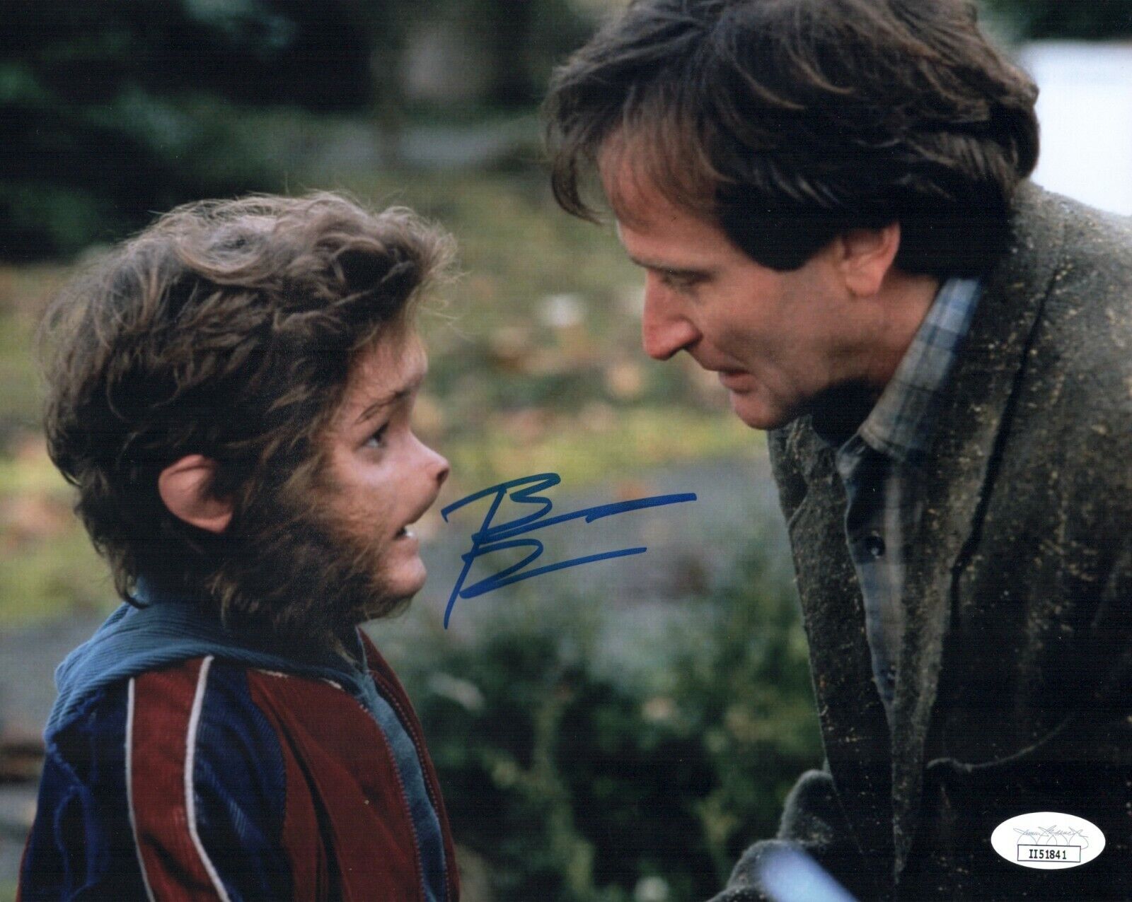 BRADLEY PIERCE Signed JUMANJI Peter Shepherd 8x10 Photo Poster painting Autograph JSA COA Cert