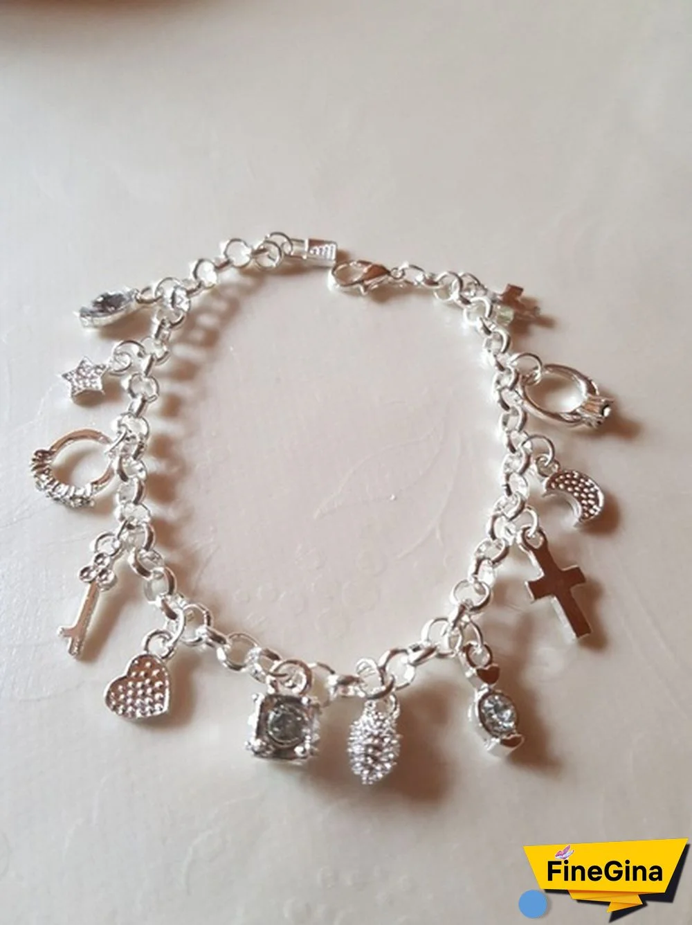 925 silver fashion bracelet with ms multielement adorn article 13
