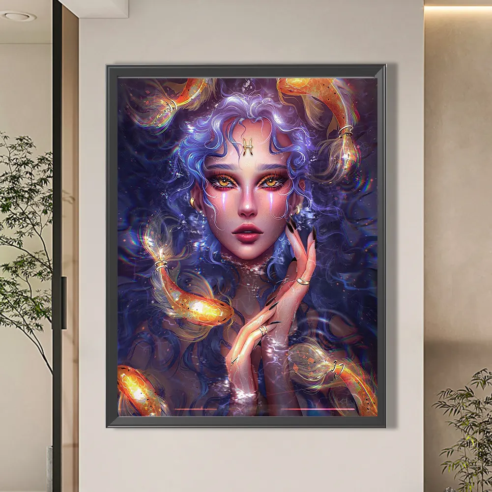 Diamond Painting - Full Round Drill - Beauty(Canvas|50*60cm)