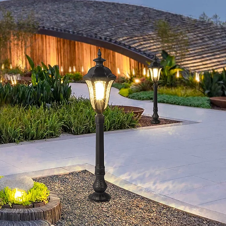 Classic Outdoor Waterproof Landscape Decorative Lighting Post Light for Villa Lawn - Appledas