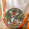 Flower Fawn-Embroidery Kit