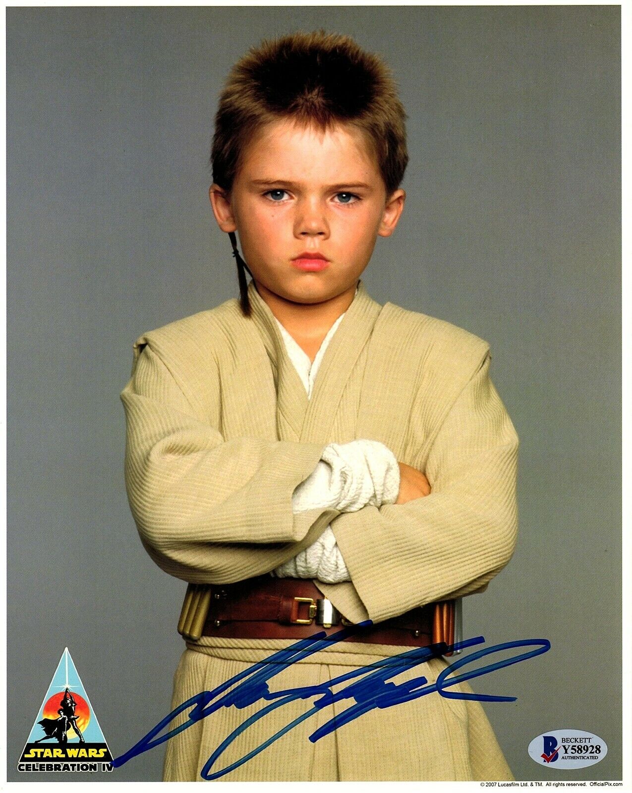 JAKE LLOYD Signed STAR WARS Anakin