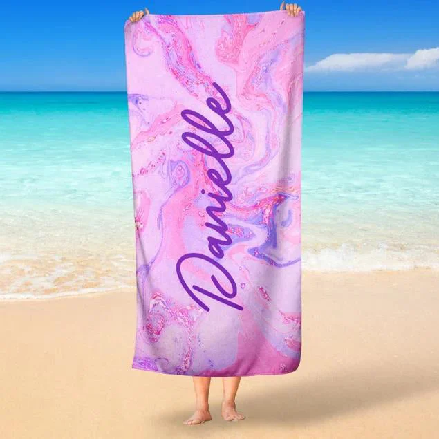 PERSONALISED BEACH TOWEL