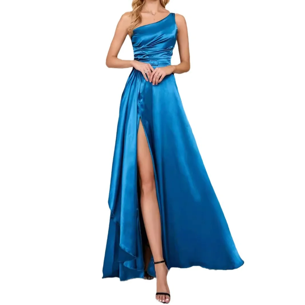 Uveng Uveng Women's Dress Hanging Wedding Bridesmaid Dress Party Evening Dress Dress Dress Pure