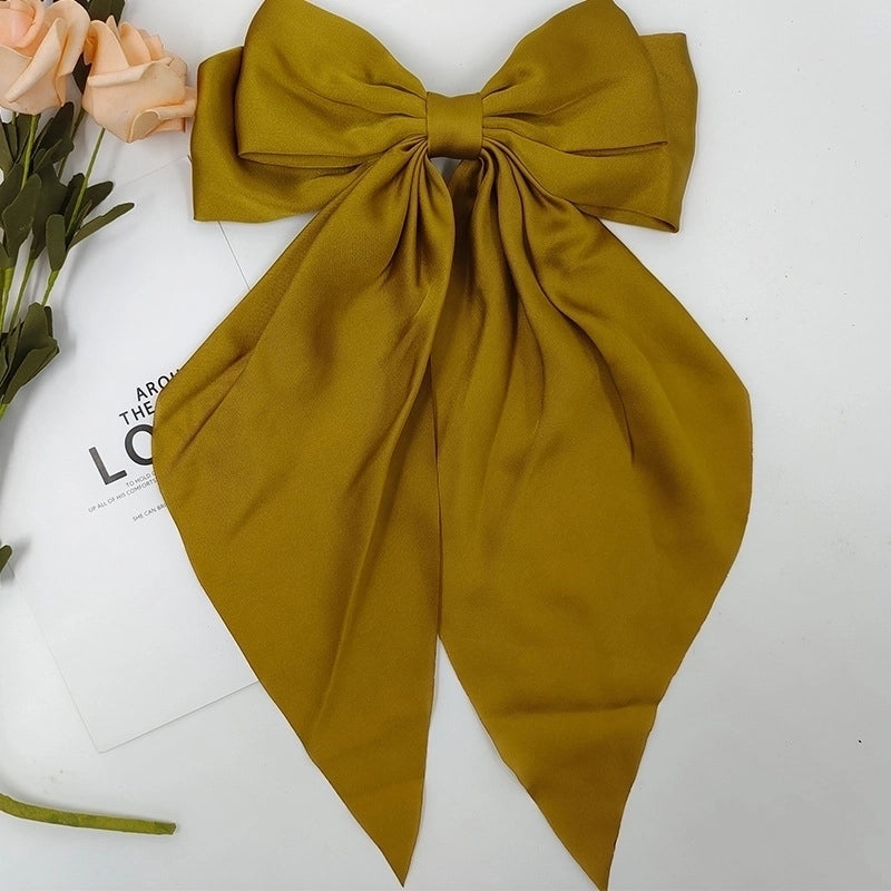 Women’s Minimalist Bow Knot Cloth Hair Clip