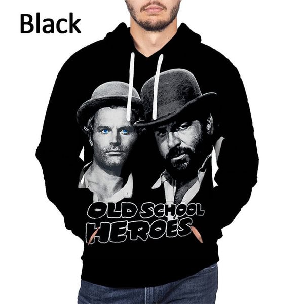 Summer New Style Terence Hill And Bud Spencer 3D Printed Hoodie Men And Women Funny Hip-Hop Casual Fashion Cool Top - Shop Trendy Women's Fashion | TeeYours