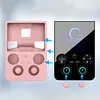 Silicone Protective Case for ANBERNIC RG477V Handheld Game Console Washable Soft Silicone Cover with Lanyard Includes 4 Button Caps Anti-Scratch