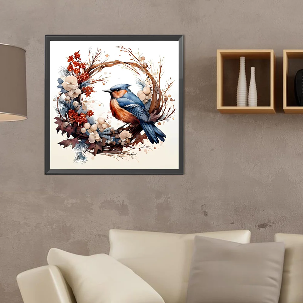 Diamond Painting - Full Round Drill - Garlan Bird(Canvas|40*40cm)