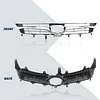 Kspeed Front Bumper Upper Grille for 2015 2016 2017 Toyota Camry LE SE XLE XSE, Black and Chrome Front Upper Grill Replace for 5310106411 TO1200377