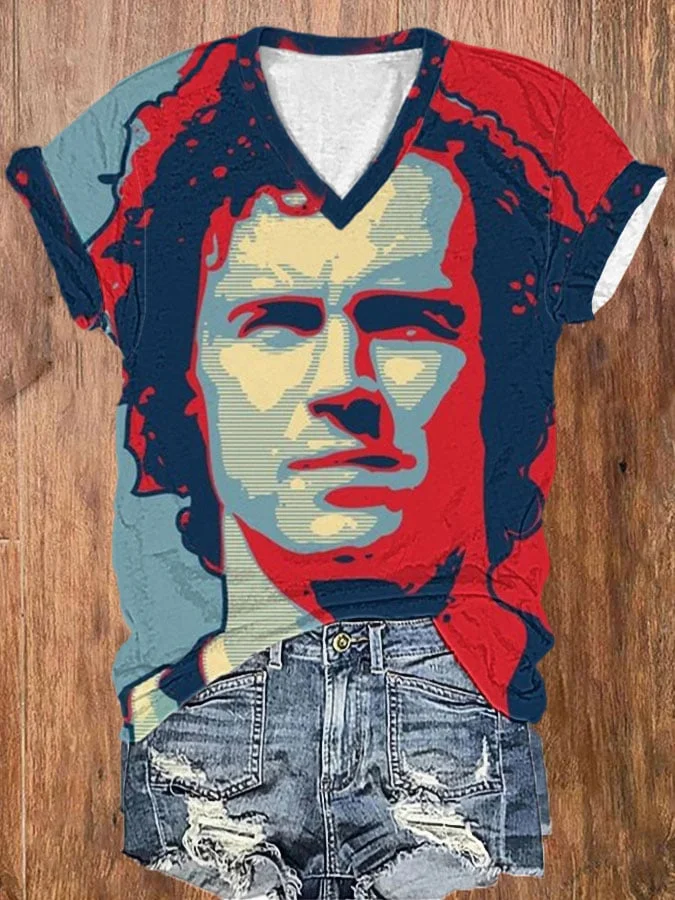 Women's RIP Beckenbauer Print T-Shirt