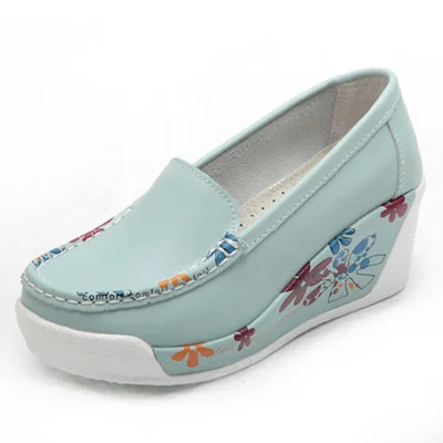 Churchf Churchf Half Slippers Female Thick Sole Fashion Wear Cake Shoes Summer Leather Cool Drag Women's Shoes Slope Heel Pedal Lazy Shoes