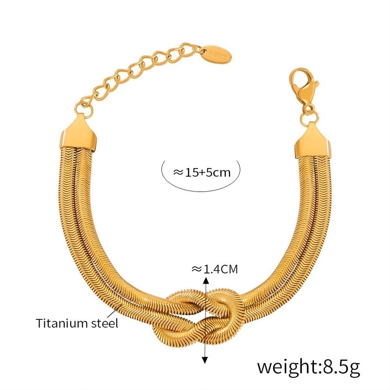 Vintage Style Minimalist Geometric 304 Stainless Steel Jewelry Set