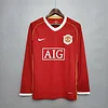 2006-2007 Retro Manchester United Home Long sleeve Football Shirt 1:1 Thai Quality