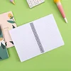8PCS Blooming Flower Design A5 / A6 / A7 /B5 Girls Portable Writing Paper Notebooks Diary Meeting Stationery Gift