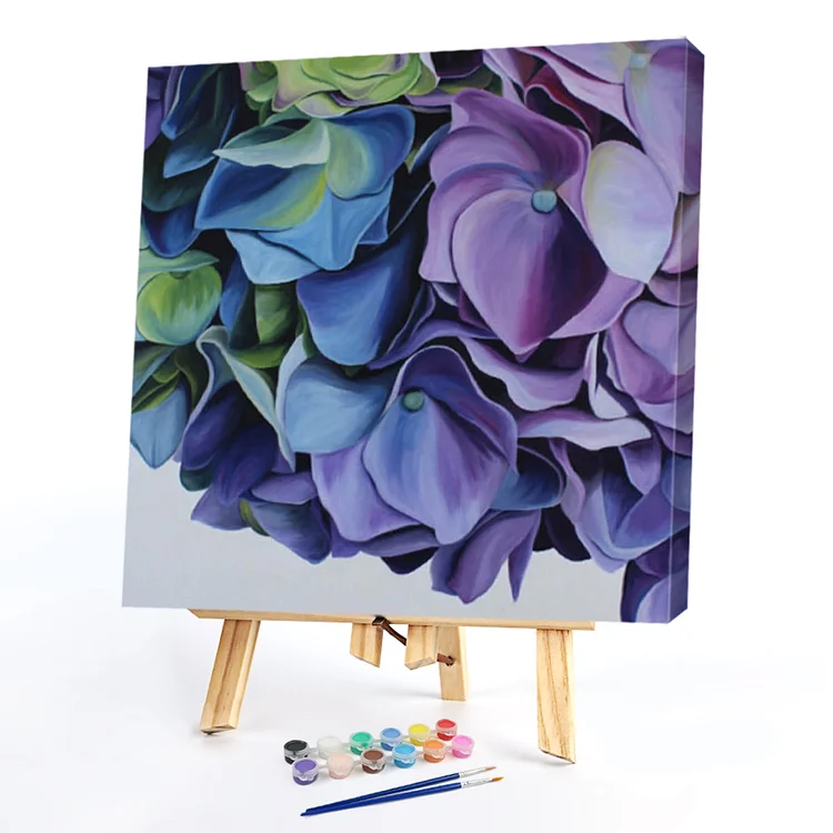 Paint By Number - Irregular Flower - 20*20cm