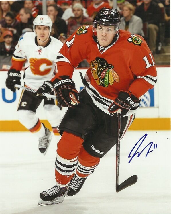 Chicago Blackhawks Jeremy Morin Signed Autographed 8x10 Photo Poster painting COA G