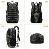 12L/ 15L/ 20L/ 30L Mini Rucksack Taktisch Wanderrucksack Molle Schultasche Wasserabweisend Daypack Milit&auml;risch Schulrucksack Studenttasche Unitasche Sporttasche Laptoptasche f&uuml;r Outdoor Sport